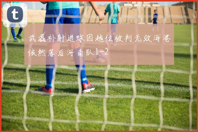 武磊补射进球因越位被判无效海港依然落后河南队1-2